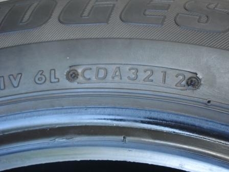 ขายยางอะไหล่ 1 เส้น 205-70-15 Brigestone duravis ปี 12 600บาท