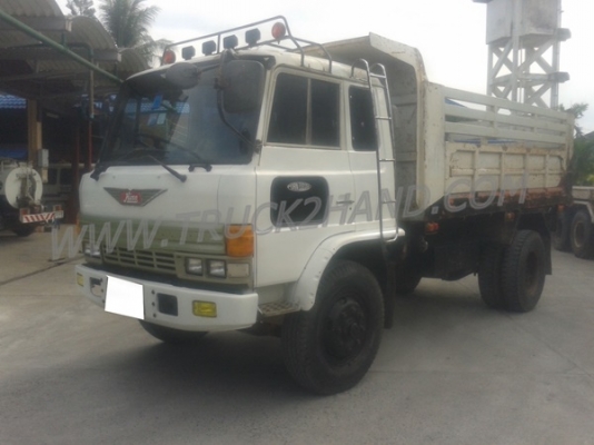 รถบรรทุก 6 ล้อดั้ม HINO KL300  165  แรงม้า   6  สูบ   พวงมาลัยพาวเวอร์