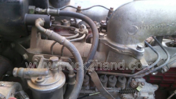 รถบรรทุก 6 ล้อดั้ม HINO KL300  165  แรงม้า   6  สูบ   พวงมาลัยพาวเวอร์