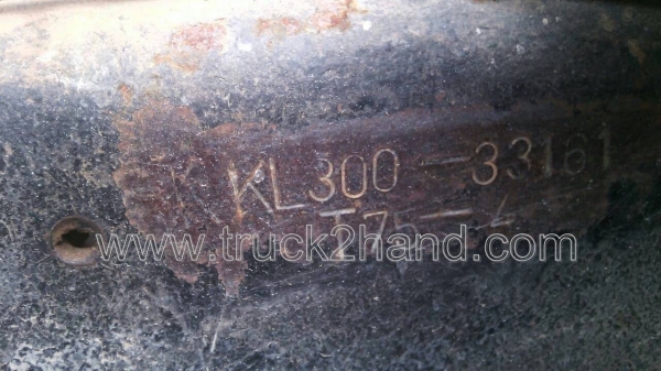 รถบรรทุก 6 ล้อดั้ม HINO KL300  165  แรงม้า   6  สูบ   พวงมาลัยพาวเวอร์