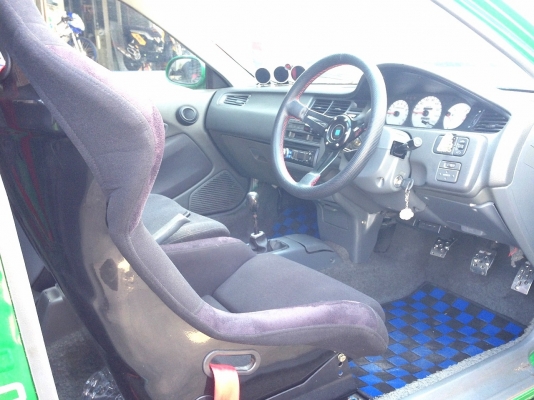 ขาย EG3D เครื่องB18CR ฝาแดง แรงๆ ภายในนอก ซันลูปไฟฟ้า ดิส4ล้อ เกียร์เต็ด ครัชexedy ของซิ่งเต็มคัน