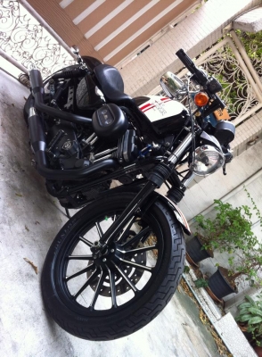 ขออนุญาติขาย HD Sportster 883 รถปี 2009 ลาย Quarter Mile