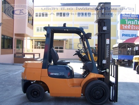 ขายรถ โฟล์คลิฟท์ TOYOTA รุ่น 7-FD30