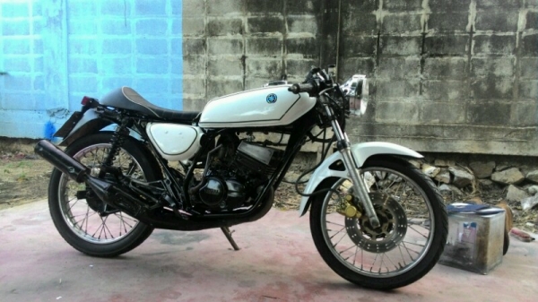 rxz cafe racer