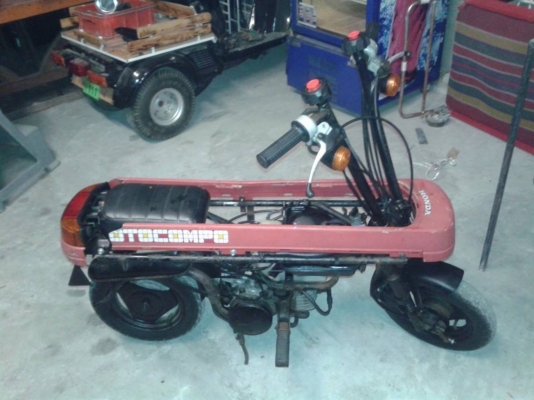 Honda motocompo50cc.