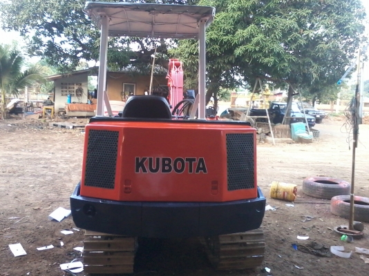 ขายรถขุด kubota-33(เจ้าของขายเอง)รกเก่านอกแท้(100\%)สภาพพร้อมใช้งานมีเอกสารแจ้งจำหน่าย