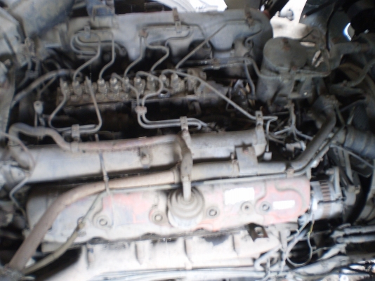 ISUZU 10PC-II 330Ps.เก่าญี่ปุ่น เครื่องยังอยู่ในรถประกอบ GSSZ ไม่เคยใช้งานไทย