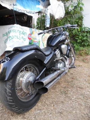 ขาย/แลกHondaSteed400cc Customเดิมๆสไตล์ยุ่นราคาถูกเชิญชม