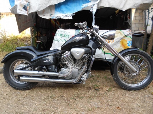 ขาย/แลกHondaSteed400cc Customเดิมๆสไตล์ยุ่นราคาถูกเชิญชม