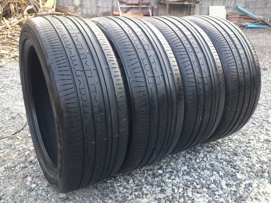ขายยาง NITTO. 215/45R17  MADE IN JAPAN ยางสัปดาห์ที่22ปี12 ดอกยางเต็มนิ่มลึกเท่ากัน (ไม่มีปะ) สวยๆ จำนวน 1 ชุด
