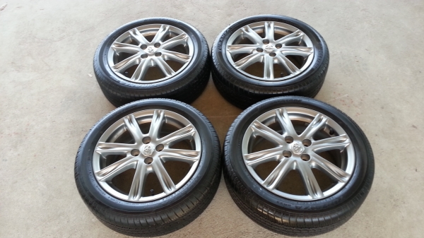 ล้อเดิม All new vios 1.5S  ขอบ 16 พร้อมยาง Bridgestone Turanza ปี13