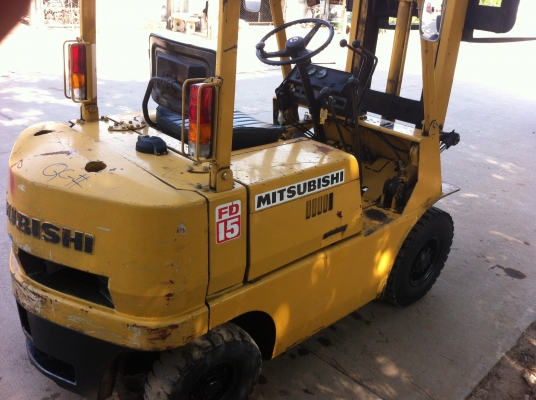 รถโฟล์คลิฟท์  MITSUBISHI  FD 15