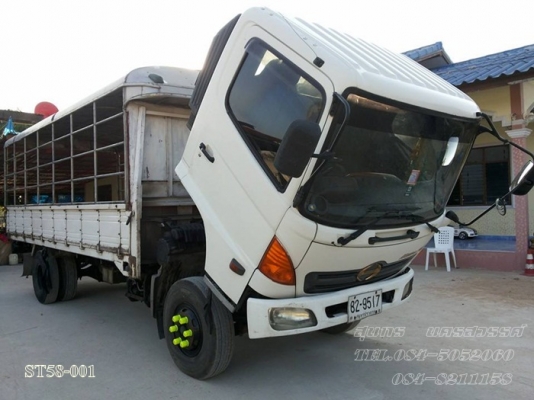 ขายด่วน รถบรรทุก 6 ล้อ HINO MEGA 150 แรงEURO-2  รถห้างแท้ สภาพเดิมๆสวย พร้อมใช้สุดๆ ราคาสุดคุ้ม