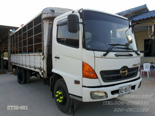 ขายด่วน รถบรรทุก 6 ล้อ HINO MEGA 150 แรงEURO-2  รถห้างแท้ สภาพเดิมๆสวย พร้อมใช้สุดๆ ราคาสุดคุ้ม