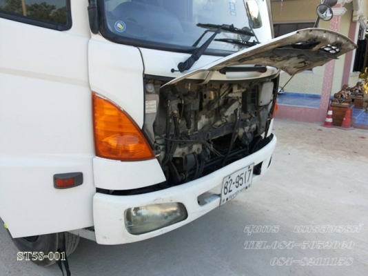 ขายด่วน รถบรรทุก 6 ล้อ HINO MEGA 150 แรงEURO-2  รถห้างแท้ สภาพเดิมๆสวย พร้อมใช้สุดๆ ราคาสุดคุ้ม