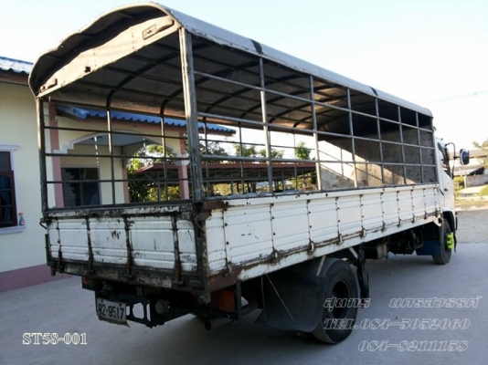 ขายด่วน รถบรรทุก 6 ล้อ HINO MEGA 150 แรงEURO-2  รถห้างแท้ สภาพเดิมๆสวย พร้อมใช้สุดๆ ราคาสุดคุ้ม