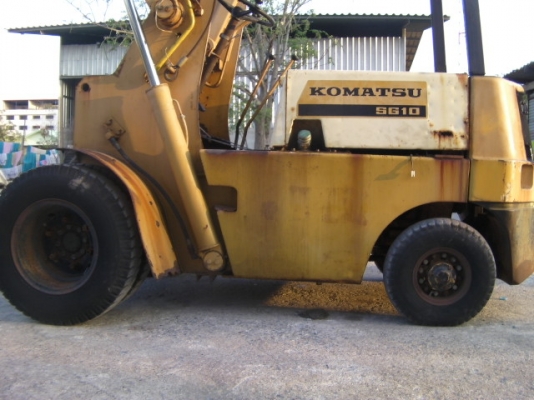 ตอนรับปีใหม่ ขาย รถตักโคมัสซุ เก่านอกสภาพพร้อมใช้ รุ่น SG10 เครื่องเบนซิน ราคา 135,000[km