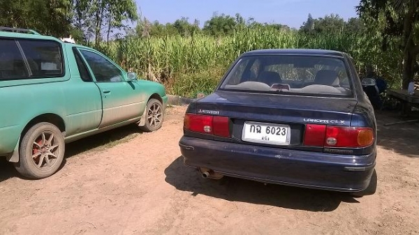 ขาย Mitsu Lancer ปี 95 เครื่องหัวฉีด  เครื่องดี เกียร์พังออร์โต้
