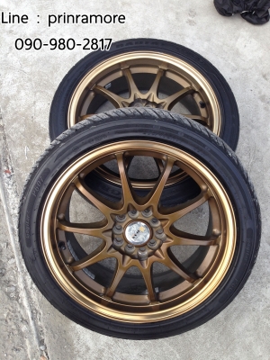 ล้อลาย CE28 ขอบ 17 กว้าง 7 นิ้ว 5/100 , 5/114 13500 บาท