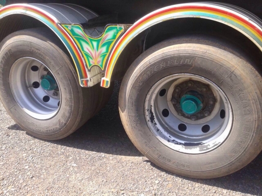 ขายรถพ่วงสิบล้อดัมพ์ HINO S500 เครื่อง 380 แรง ปี 54 กระบะดัมพ์มิเนียมอู่เอสที ลูก 3 เพลาแท้