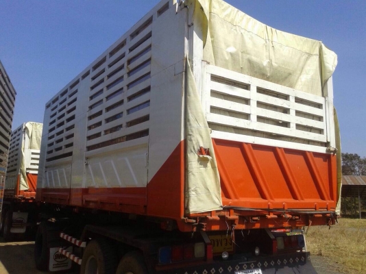 ขายรถพ่วงสิบล้อดัมพ์ ISUZU เครื่อง 360 แรง ปี 54 กระบะดัมพ์สามมิตร ลูก 3 เพลา ขายรถพ่วงสิบล้อดัมพ์ ISUZU เครื่อง 360 แรง ปี 54 กระบะดัมพ์สามมิตร ลูก 3 เพลา