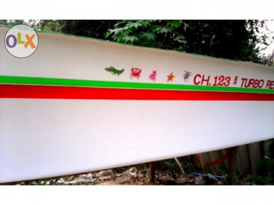 เรือไฟเบอร์ 13 ฟุ๊ต มีห้องปลาเป็น