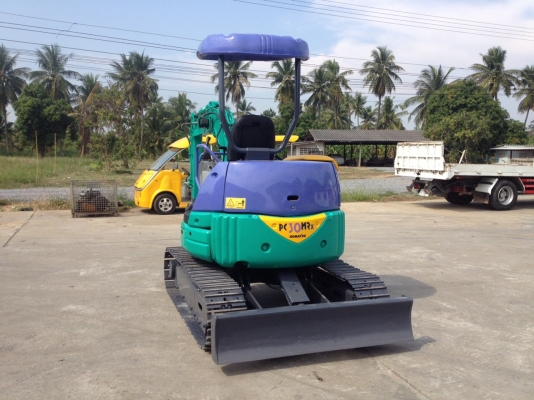 รถขุด แบคโฮล KOMATSU PC30MR-1 ทำสีใหม่ นำเข้า มือสองจากญี่ปุ่น