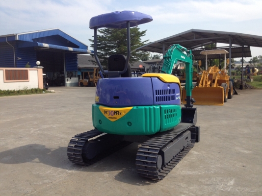 รถขุด แบคโฮล KOMATSU PC30MR-1 ทำสีใหม่ นำเข้า มือสองจากญี่ปุ่น