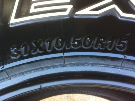 ยาง Falken 31 10.5 R15 made in japan