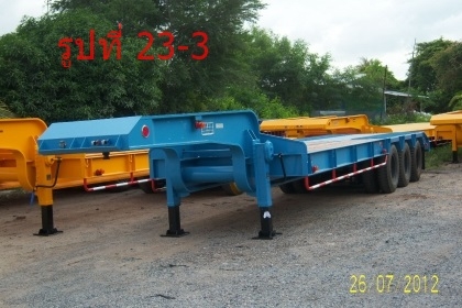 LOW BED 3 เพลา พื้นปิดสูง 1.15x2.5x12.5 เมตร ติดต่อคุณนริศ 081-733-5156