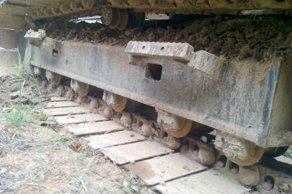 CAT 312 D JAPAN ใช้งาน 98486 ช.ม  เอกสารใบแจ้งจำหน่าย