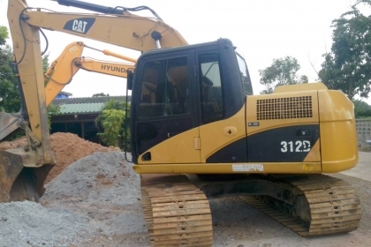 CAT 312 D JAPAN ใช้งาน 98486 ช.ม  เอกสารใบแจ้งจำหน่าย