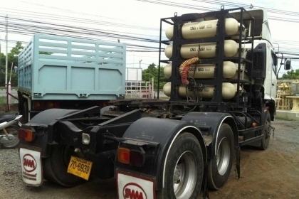 10ล้อหัวลาก HINO 320ปี51 ติดก็าซ NGV 8 ถัง 10ล้อหัวลาก HINO 320ปี51 ติดก็าซ NGV 8 ถัง