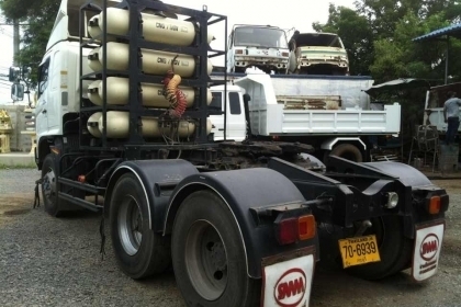 10ล้อหัวลาก HINO 320ปี51 ติดก็าซ NGV 8 ถัง 10ล้อหัวลาก HINO 320ปี51 ติดก็าซ NGV 8 ถัง