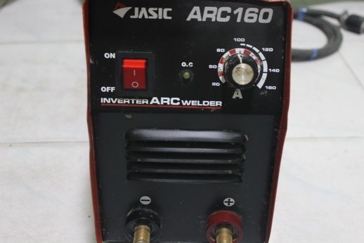 ขายเชื่อมอินเวอร์เตอร์ ยีห้อ jasic arc 160 สภาพพร้อมใช้อุปกรณ์ครบครับ