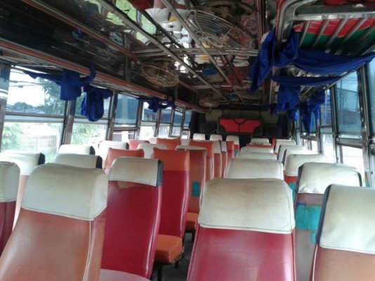 ขายรถบัส6ล้อ ขนาด45ที่นั้ง ยาว10เมตร แชชซีสวย เครื่องEH300 155แรง สภาพพร้อมใช้งาน ทะเบียนเต็ม พ.เพาเวอร์ สภาพพร้อม