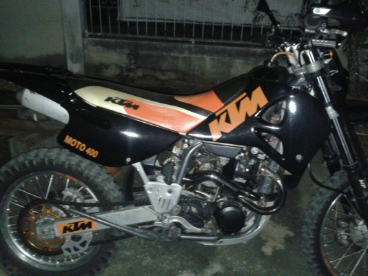 KTM SC  400 CC อย่างแรง สภาพกิ้ฟ เครื่องแจ่มๆไม่เคยเปิดเครื่อง