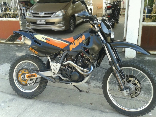 KTM SC  400 CC อย่างแรง สภาพกิ้ฟ เครื่องแจ่มๆไม่เคยเปิดเครื่อง