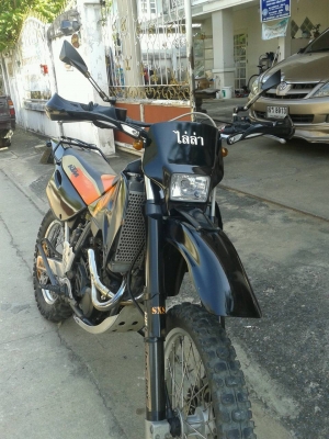 KTM SC  400 CC อย่างแรง สภาพกิ้ฟ เครื่องแจ่มๆไม่เคยเปิดเครื่อง