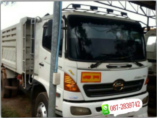 ขายรถดั้มพ์ จํานวน10 คัน/ 10 ล้อ 2 เพลา HINO 320 , 380 แรงม้า มีระบบลากจูงทุกคัน