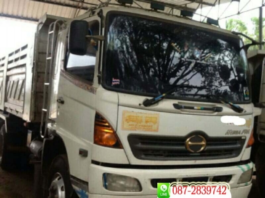 ขายรถดั้มพ์ จํานวน10 คัน/ 10 ล้อ 2 เพลา HINO 320 , 380 แรงม้า มีระบบลากจูงทุกคัน