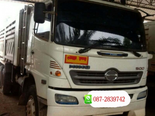 ขายรถดั้มพ์ จํานวน10 คัน/ 10 ล้อ 2 เพลา HINO 320 , 380 แรงม้า มีระบบลากจูงทุกคัน