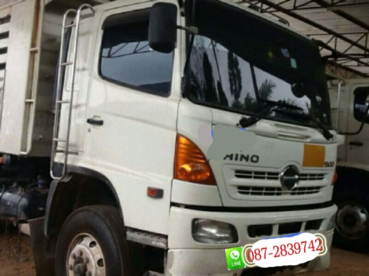 ขายรถดั้มพ์ จํานวน10 คัน/ 10 ล้อ 2 เพลา HINO 320 , 380 แรงม้า มีระบบลากจูงทุกคัน