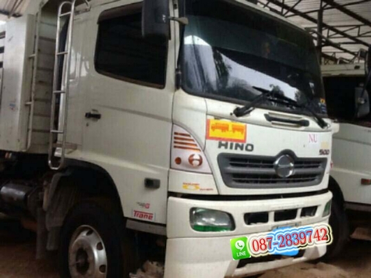 ขายรถดั้มพ์ จํานวน10 คัน/ 10 ล้อ 2 เพลา HINO 320 , 380 แรงม้า มีระบบลากจูงทุกคัน