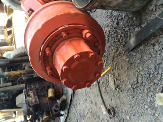 เพลารถสิบล้อfuso เพลาเดียวบุ๋ม