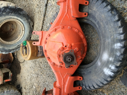 เพลารถสิบล้อfuso เพลาเดียวบุ๋ม