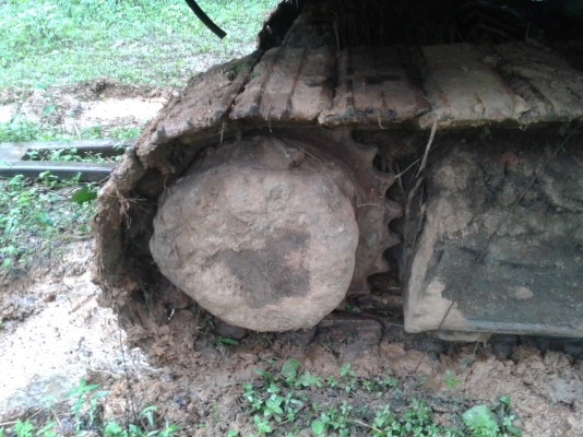 ขายรถแบคโฮ  ขายไป จ.กระบี่