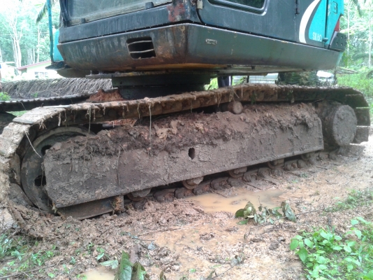 ขายรถแบคโฮ  ขายไป จ.กระบี่