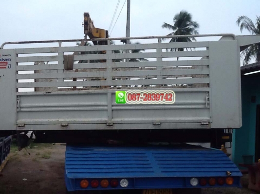 ขายกระบะรถดั้มพ์ สามมิตร 6 ล้อ ขนาดใหญ่ พร้อมอุปกรณ์ครบชุด