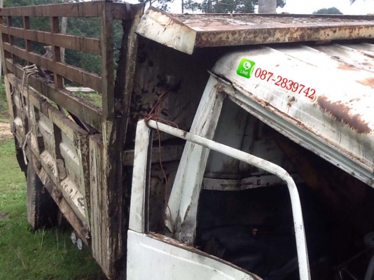 ขายรถดั้มพ์ 6 ล้อ อุบัติเหตุ MITSUBISHI 115 แรงม้า